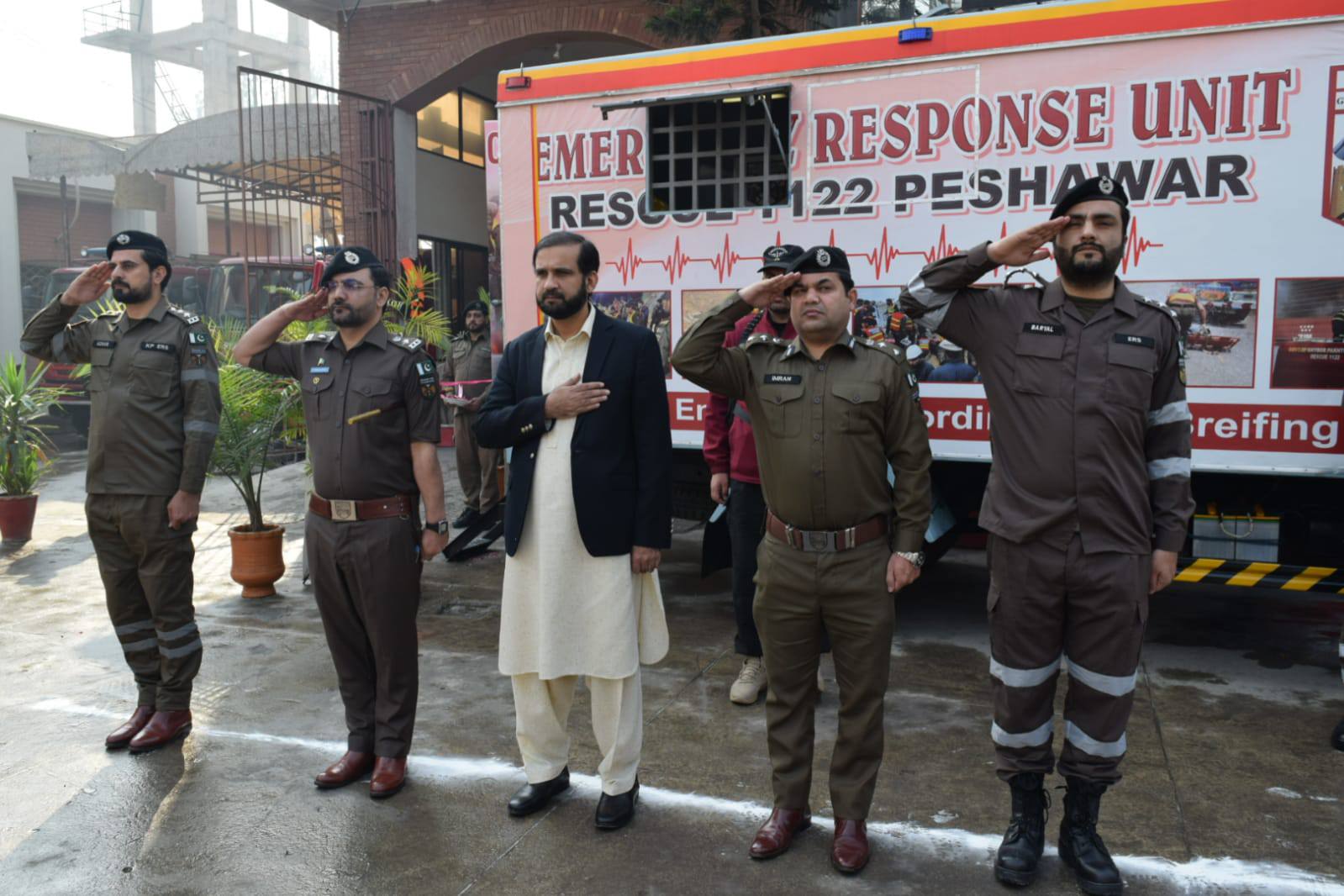 Inauguration of Emergency response Unit