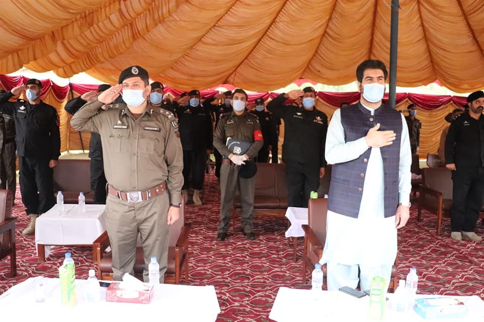 Passing Out of Corona Special Force Rescue 1122 from Elite Police Training Centre Nowshehra